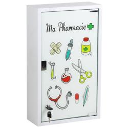Armoire à pharmacie ludique - 50x30x12 cm - MA PHARMACIE - PlaneteBain.com