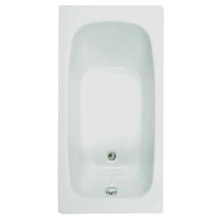 Baignoire rectangulaire 120x70 cm Flavis gain de place - PlaneteBain.com