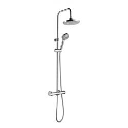 Colonne de douche chromée/LED Color PLANETE BAIN