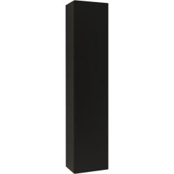 Meuble colonne salle de bain 140 cm suspendu - Noir mat - Karaib 2 - PlaneteBain.com