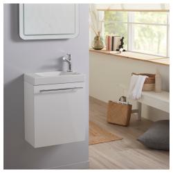 Ensemble lave mains blanc + lave mains hamac 3 + mitigeur PLANETE BAIN