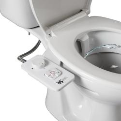 PROMO Kit bidet douchette slim pour abattant 'jet' coloris blanc. - PlaneteBain.com