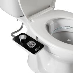 PROMO Kit bidet douchette slim pour abattant 'jet' coloris noir - PlaneteBain.com