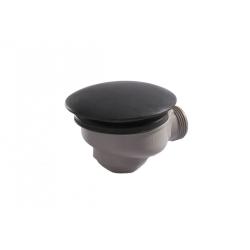 Bonde pour receveur de douche avec cache en pierre naturelle - PlaneteBain.com