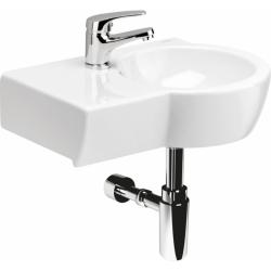 PROMOS Lavabo gain de place 49.5 cm avec vasque décentrée à droite - Nano PLANETE BAIN PLANETE BAIN