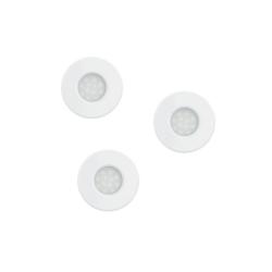 Lot de 3 spots LED encastrable blanc - PlaneteBain.com