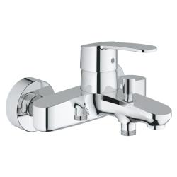 Mitigeur bain douche mural chromé - mécanique - Eurostyle cosmopolitan - 32228002 - Grohe - PlaneteBain.com