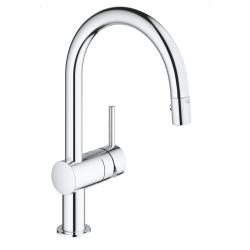 Mitigeur évier - monocommande - col de cygne - Minta - 32321000 - Grohe - PlaneteBain.com