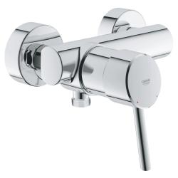 Mitigeur de douche mural chromé - mécanique - New concetto - 32699001 - Grohe - PlaneteBain.com