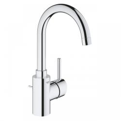 Mitigeur de lavabo avec bonde H 30 cm bec courbé - Concetto - 32629002 - Taille L PLANETE BAIN