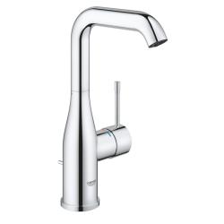 Mitigeur lavabo haut avec bonde H 24.4 cm chromé - Essence - 32628001 - taille L - Grohe - PlaneteBain.com