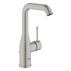 Mitigeur lavabo haut avec bonde H 24.4 cm Supersteel - Essence - 32628DC1 - taille L - Grohe - PlaneteBain.com
