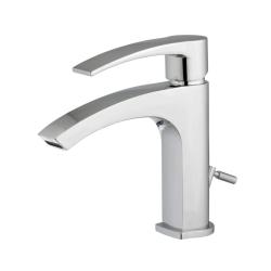 Mitigeur lavabo chromé avec bonde H 16.4 cm - Emocion PLANETE BAIN