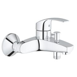 Mitigeur bain douche mural chromé - mécanique - Eurosmart - 32158002 - Grohe - PlaneteBain.com