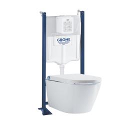 Pack WC bâti-support universel Grohe rapid sl project + cuvette lavante japonaise sans bride electra - PlaneteBain.com