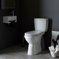 Pack wc surélevé Bermude avec sortie verticale blanc - PlaneteBain.com