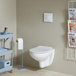 Pack WC suspendu bati siamp autoportant universel + cuvette sans bride NF - Geo - PlaneteBain.com