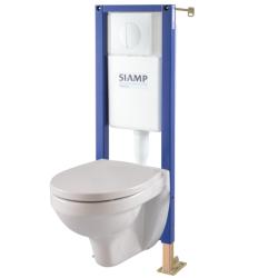 Pack WC suspendu NF bati siamp universel + cuvette NF - PlaneteBain.com