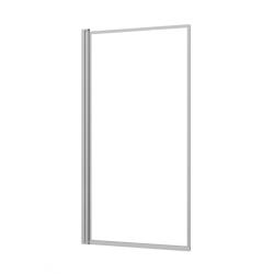 Pare baignoire 1 volet pivotant H140 x L80 cm chromé - PlaneteBain.com