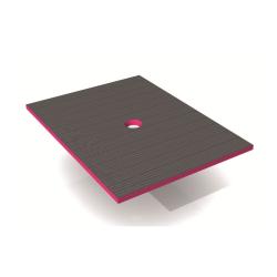 Receveur à carreler 90X180 équipé d'un kit bonde sortie verticale - PlaneteBain.com