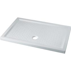 Receveur de douche extraplat 80x120 cm en grès céramique NF antidérapant - PlaneteBain.com