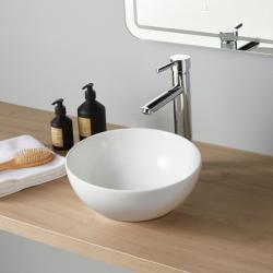 Vasque à poser Enoa ø32cm-Rebords fins - PlaneteBain.com