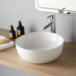 Vasque à poser Rubens ø40cm- Rebords fins - PlaneteBain.com