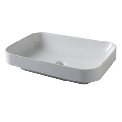 SOLDES Vasque rectangulaire à poser céramique 60X40 Firenze PLANETE BAIN PLANETE BAIN