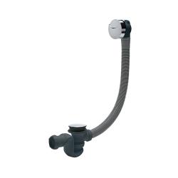 Vidage complet de baignoire NF à câble finition ABS chromé L. 700 mm - Cobra - 30724373 - PlaneteBain.com