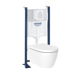 Pack WC bâti-support universel Grohe rapid sl project + cuvette lavante japonaise sans bride Tesa - PlaneteBain.com