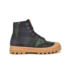 BOOTS FEMME AUTHENTIQUE x LE MONT SAINT MICHEL F4G Tartan Marine