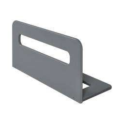 PROMO Barrière adaptable 70cm gris koala, Couleur Gris koala, L70, l1.9, H36, ALFRED ET COMPAGNIE