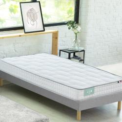 PROMO Matelas enfant 90x190x15 haute résilience confort plus, Couleur , L190, l90, H15, ALFRED ET COMPAGNIE