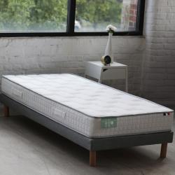 PROMO Matelas ressorts ensachés 90x190x19, Couleur , L190, l90, H19, ALFRED ET COMPAGNIE