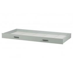 PROMO Tiroir de lit THIMOTÉ gris, Couleur Gris, L205, l95, H16, ALFRED ET COMPAGNIE