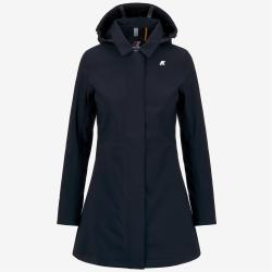 Mathy Bonded - Trench féminin mi-saison - Vestes - Bleu marine - Femmes - Taille XXL - K-Way - Beloutfit