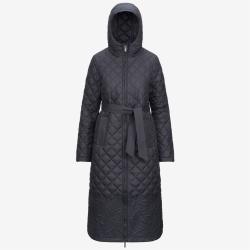 Adelaid Premium Warm - Veste mi-longue féminine - Vestes - Gris foncé - Femmes - Taille M - K-Way - Beloutfit