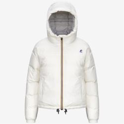Le Vrai 4.0 Albine Heavy Warm - Doudoune chaude pour femmes - Vestes - Blanc cassé - Femmes - Taille M - K-Way - Beloutfit