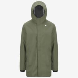 Tommy Bonded Jersey - Vestes - Vert lichen - Hommes - Taille L - K-Way - Beloutfit