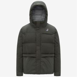 Le Vrai 4.0 Aurele Heavy Warm - Veste courte d’hiver pour hommes - Vestes - Vert noirâtre - Femmes - Taille M - K-Way - Beloutfit