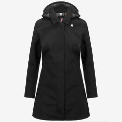 Mathy Bonded Jersey - Trench mi-saison femme - Vestes - Noir - Femmes - Taille XXL - K-Way - Beloutfit