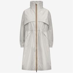Aube Memory Touch - Veste longue imperméable femme - Vestes - Beige clair - Femmes - Taille XL - K-Way - Beloutfit