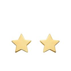 Boucles d'Oreilles Etoiles en Or Jaune - Emanessence