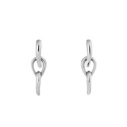PROMO Boucles d'Oreilles Pendantes Sculptured Drops en Acier Gris - 35000916 - Calvin Klein OCARAT.COM BIJOUTERIE N°1