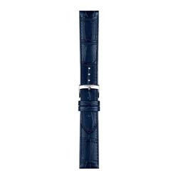 Bracelet de montre Officiel Tissot Cuir Bleu 20 mm T852041534 - Tissot