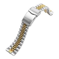 Bracelet de montre Super-J Louis SS221820PGD046 22mm - Strapcode