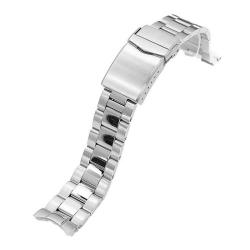 Bracelet de montre Super-O Boyer SS201820BPS078 20mm - Strapcode