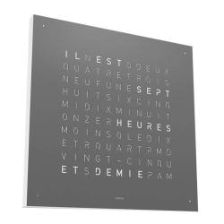 Horloge Earth 45 : Grey Pepper (Italien) - Qlocktwo
