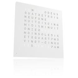 Horloge Earth 45 : White Pepper (Espagnol) - Qlocktwo