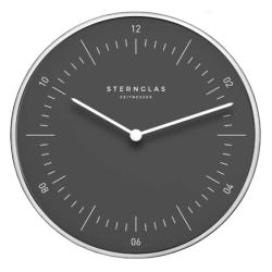 Horloge murale Naos storm grey S14-012 - Sternglas